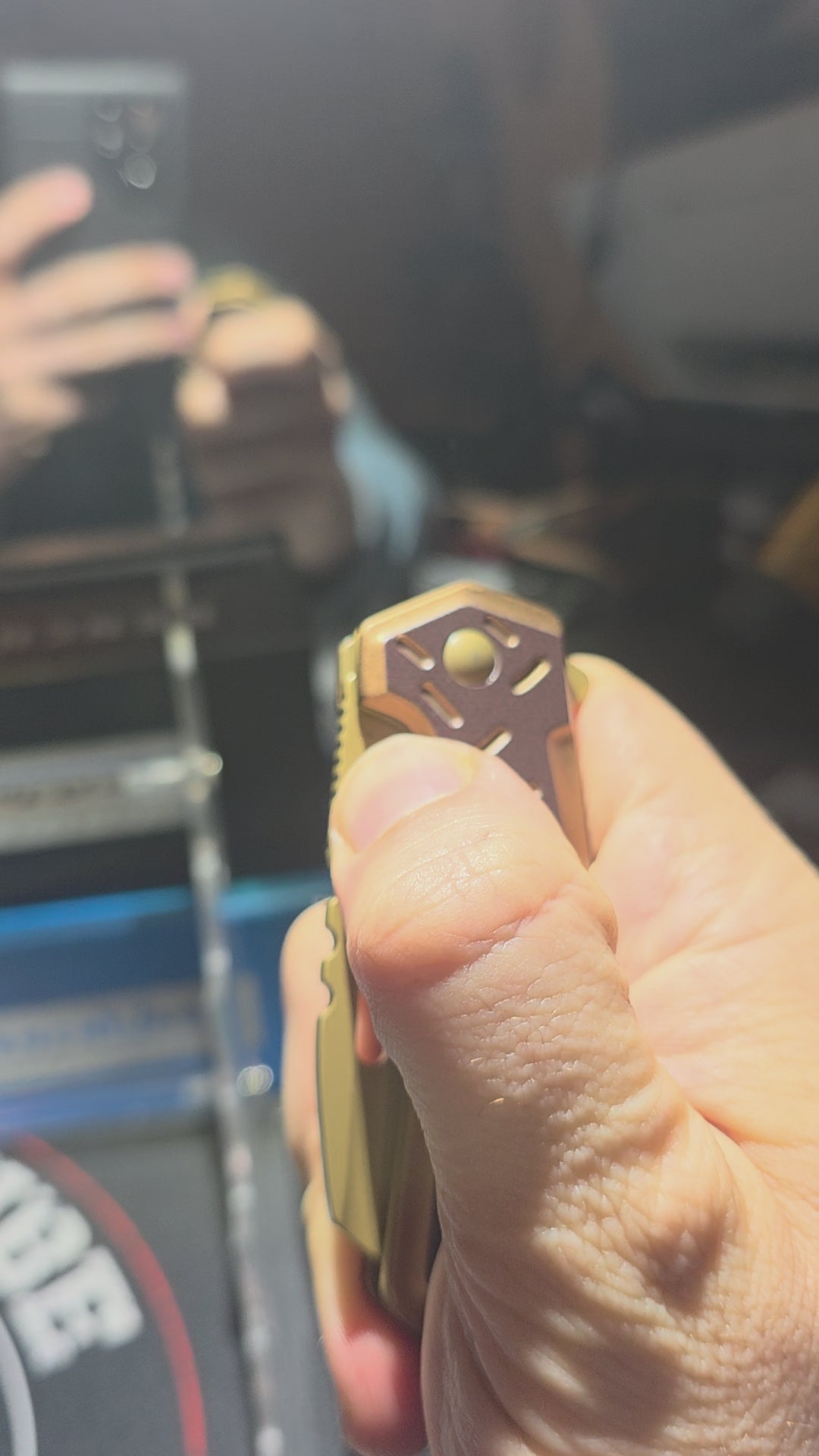 Wartech - 6.5” Chocolate Sprinkles | Spring Assisted Pocket Knife