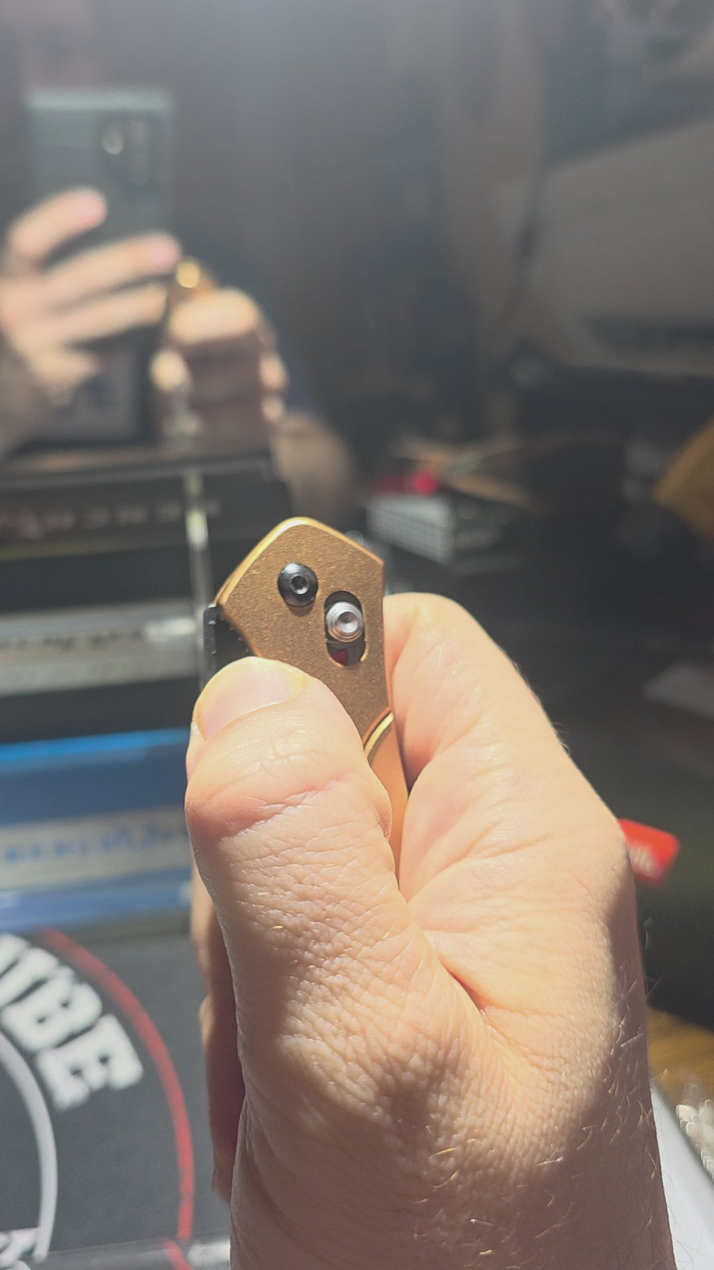 Benchmade 940 Osborne Burnt brass