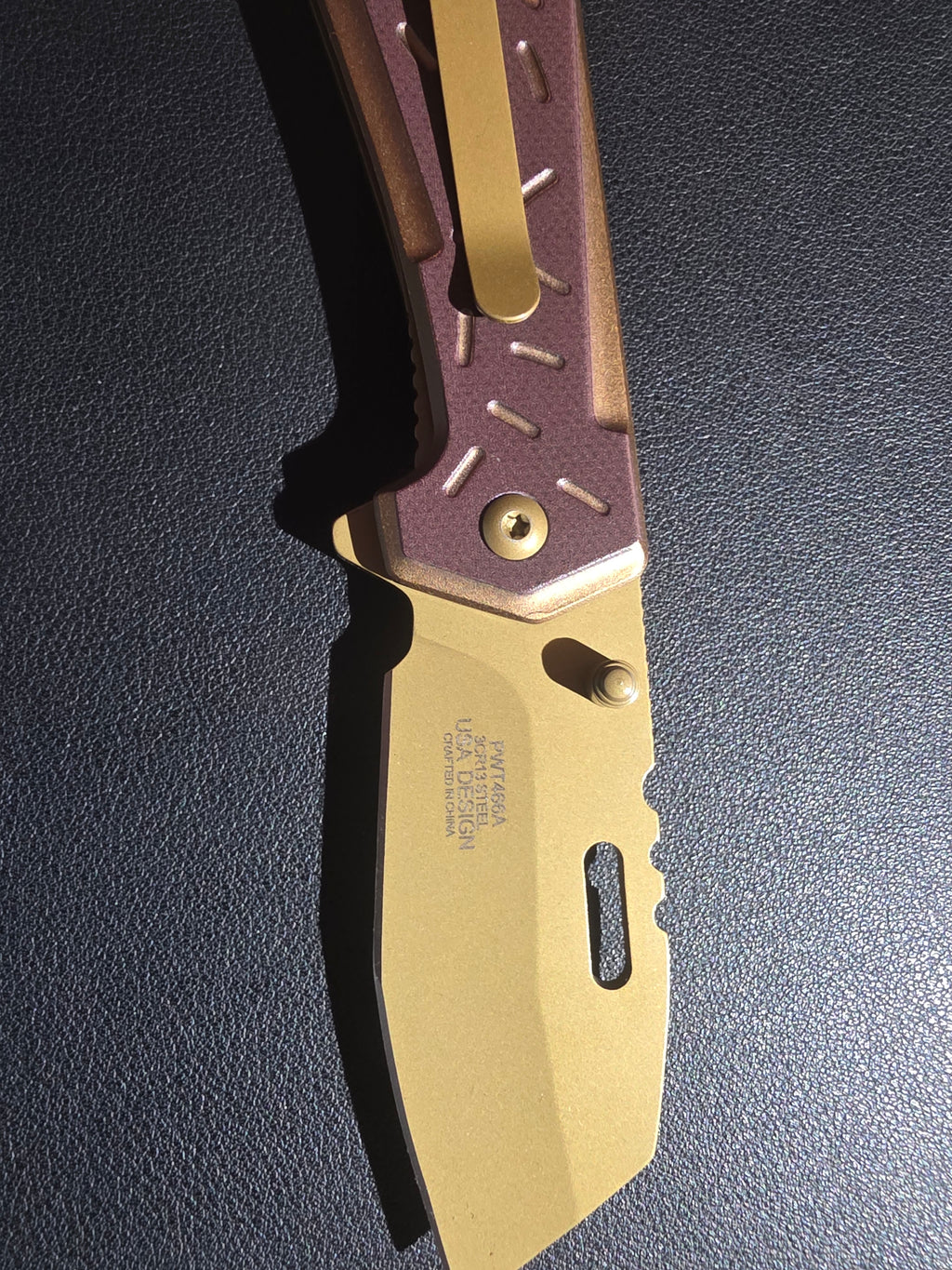 Wartech - 6.5” Chocolate Sprinkles | Spring Assisted Pocket Knife